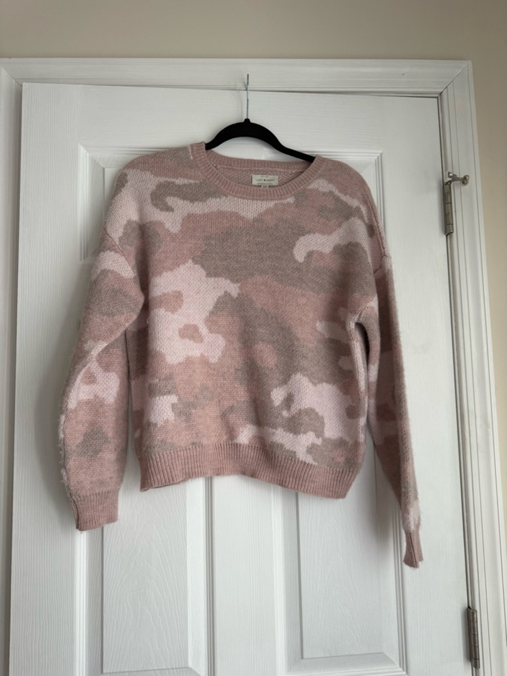 Lucky Brand Camo Knit Sweater - Women's